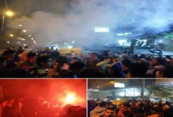 فى ذكرى إستشهاده :كفر البطيخ بدمياط تهتف مطالبة بالقصاص للشهيد عمار الرمال