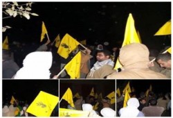 البحيرة: للمرة الثانية وقفة ليلية لـ"ثوار أبوحمص " رفضًا للانقلاب العسكري