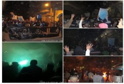 الشرقية: شباب منيا القمح يتصدون لمحاولة أمن الانقلاب فض مسيرتهم