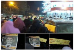 حلوان: مسيرة ليلية رافضة لحكم العسكر