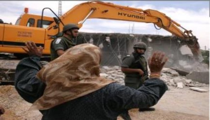 سلطات الاحتلال تهدم منزلين للفلسطينين بالقدس فجر اليوم والسيسي يهدم منازل المصريين برفح