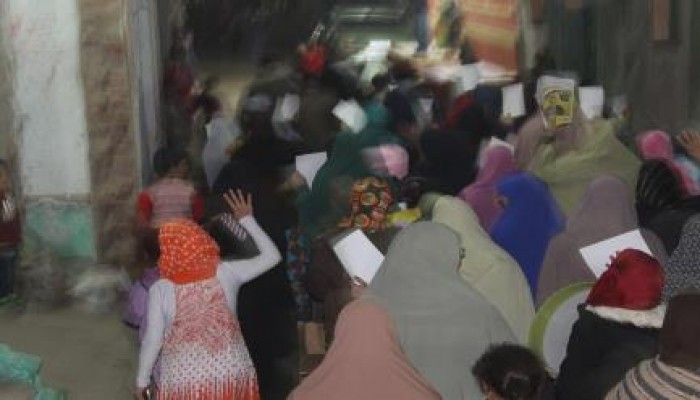 بنى سويف: تظاهرة ليلية بميدوم السياحية تدعوا لثورة يناير من جديد