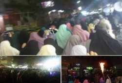 ثوارالإسكندرية ينددون بغلاء الأسعار ضمن إسبوع " مكملين والله مولانا"