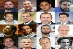 اعتقال الكلمة : قائمة بأسماء المعتقلين من الصحفيين والإعلاميين  شرفاء الوطن