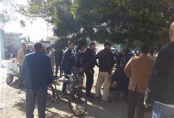 اعتصام عمال شركة المياه ببورسعيد لصرف مستحقاتهم المالية