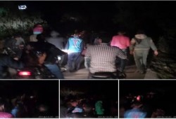 الشرقية: وقفة ومسيرة بشرية فى قرية الحوض نجيح بمركز مسقط رأس الرئيس