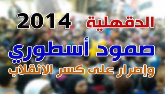 الدقهلية في 2014 .. صمود أسطوري وإصرار على إسقاط الانقلاب