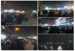 حلوان تبدأ عام ثوري جديد بمسيرة ليلية حاشدة مناهضة لحكم العسكر