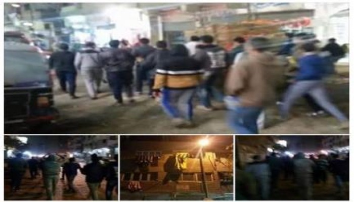 القليوبية: وقفة ومسيرة لحركة شباب ضد الانقلاب بشبرا الخيمة