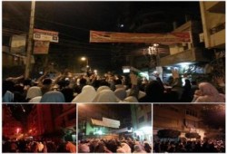 الغربية: مسيرة ليلية مناهضة للانقلاب بطنطا تطالب باإفراج عن المعتقلين والقصاص للشهداء