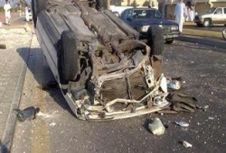 نحس الانقلاب: مصرع وإصابة 15 شخص في انقلاب سيارة ميكروباص بالقليوبية
