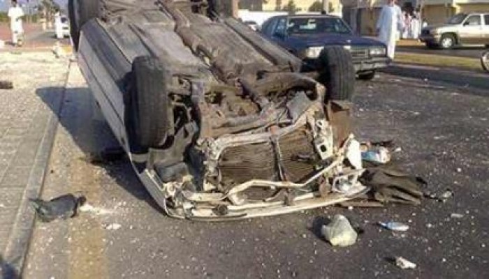 نحس الانقلاب: مصرع وإصابة 15 شخص في انقلاب سيارة ميكروباص بالقليوبية