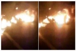 أهالي غاضبون يقطعون طريق "نبروه - بيلا" الواصل بين محافظتي الدقهلية وكفر الشيخ