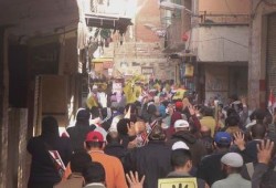 ثوار المعادي ينتفضون في مسيرة صباحية حاشدة ضمن جمعة "معا للتحرير والتطهير"