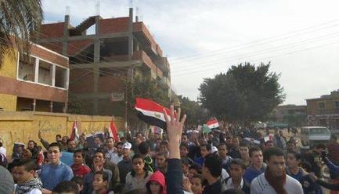 مسيرة حاشدة بأشمون ضمن فعاليات ""معا للتحرير والتطهير""