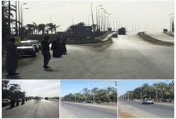 البحيرة: ضمن فاعليات أسبوع "معاً للتحرير والتطهير".. سلسلة بشرية بالطريق الدولى بادكو