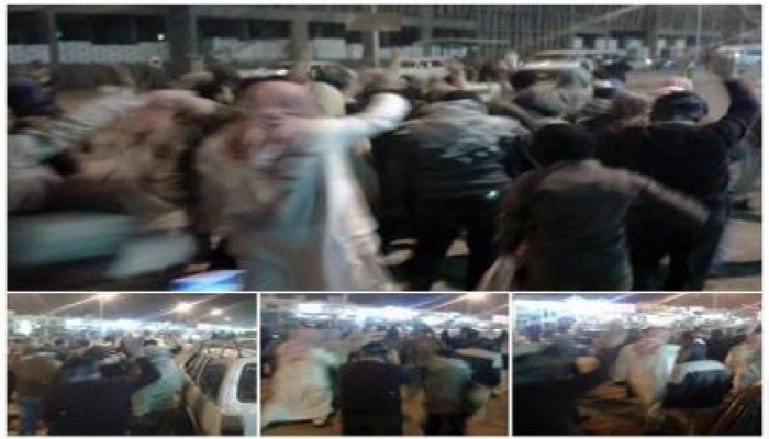مسيرة ليلية وسط مدينة أسوان تنديدا بالانقلاب العسكري