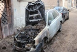 تفحم طبيب وممرضة بحادث مروري في الطريق الصحراوي