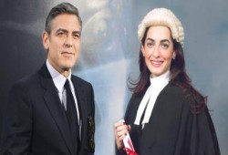 فضيجة دولية جديدة.. زوجةجورج كلونى: الأمن المصرى هددنى بالاعتقال بعد انتقادى القضاء