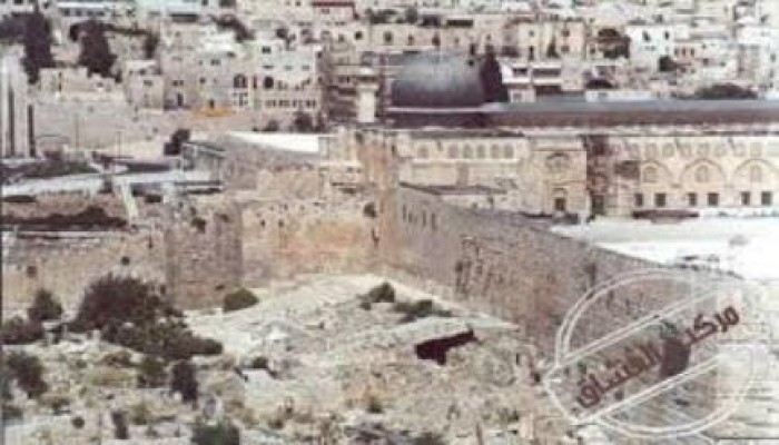 الوقف والتراث الفلسطينية ثوثق مشاريع الاحتلال لتهويد القدس في 2014