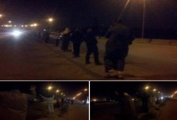 البحيرة: سلسلة بشرية ليلية لـ"ثوار مركز دمنهور" رفضًا للانقلاب العسكري