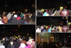 مسيرة ليليةحاشدة بالتجمع الثالث دعوة للنزول والحشد يوم 25 يناير