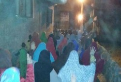 بنى سويف: مسيرة ليلية بقرية طنسا ضمن فاعليات معا للتحرير والتطهير