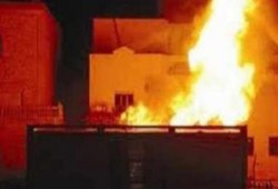 الرياح تشعل حريق بمحول كهرباء "البرنوجي" بمركز دمنهور