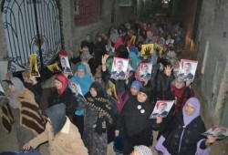 أهالي ‫‏ناهيا‬ يحتفلون بالإفراج عن أحد المعتقلين