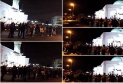 القاهرة الجديدة: وقفة ليلية بالتجمع الخامس بجوار بيت الدكتور محمد مرسي