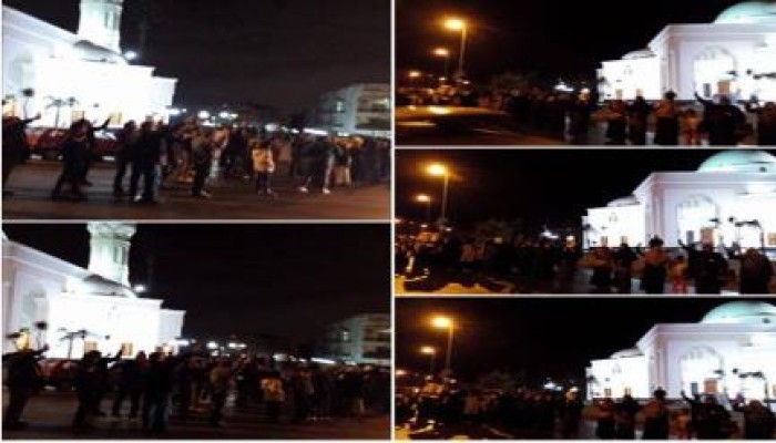 القاهرة الجديدة: وقفة ليلية بالتجمع الخامس بجوار بيت الدكتور محمد مرسي