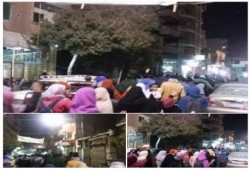 مسيرة طلابية ليلية مفاجئة في ذكرى اقتحام المدينة الجامعية بأزهر أسيوط