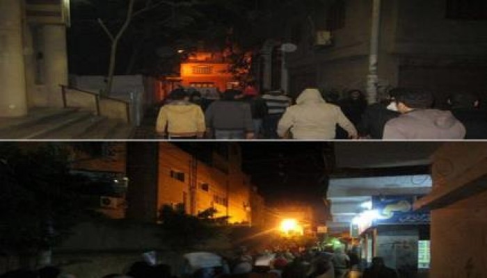 الدقهلية: مسيرة لأهالى مركز دكرنس إستعدادًا لانتفاضة 25يناير.