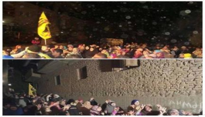 بنى سويف: انتفاضه ليليه بالواسطى تدعو الى ثورة من جديد