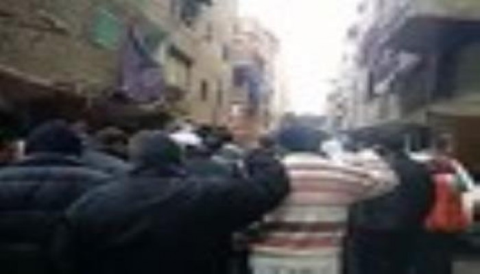 تظاهرة حاشدة لثوار المطرية ضمن فعاليات "معا نثور"