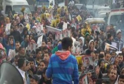 مسيرتان لثوار الشوبك والصف بالجيزة ضمن فعاليات "معا نثور"