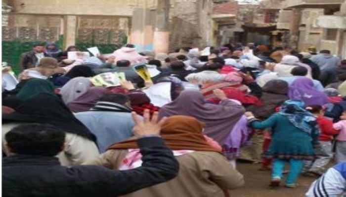 بني سويف: مسيرات الواسطي تهتف "يا سيسي يا كداب.. الإسلام مش إرهاب"