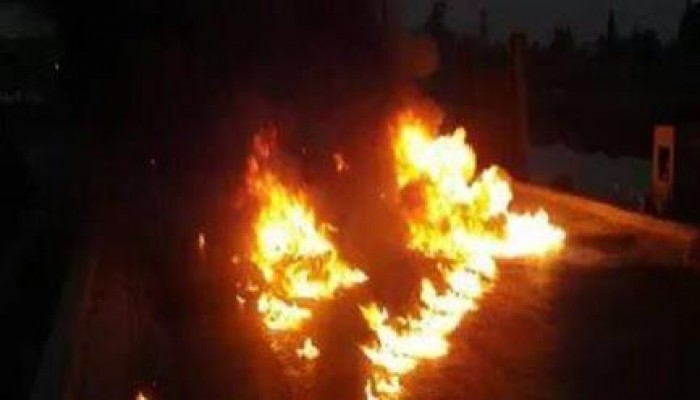 قطع الطريق المؤدي لمبنى المرور ببورسعيد ردا على تعذيب معتقلي قسم الزهور