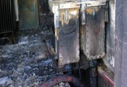 للمرة الثالثة بفاقوس .. إحراق محول كهرباء بقرية الغزالي