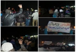 الغربية: رغم سوء الأحوال الجوية مسيرة رافضة لحكم العسكر في المحلة الكبرى