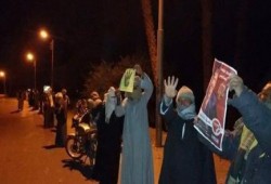 الأقصر: أحرار إسنا ينظمون سلسلة بشرية على طريق القاهرة أسوان الزراعي