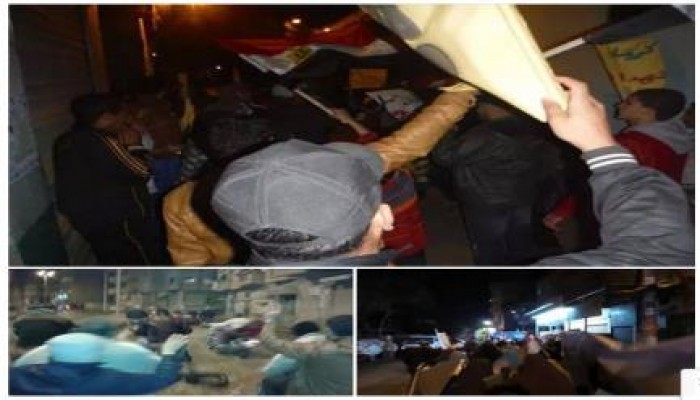 دمياط: 3 فعاليات ليلية رافضة للإنقلاب العسكرى