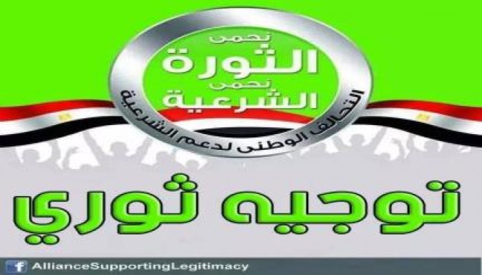 تحالف دعم الشرعية يصدر توجيه ثوري للتحضير لموجة 25 يناير يشمل 4 نقاط