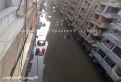 الاسكندرية تغرق والانقلاب في بيات شتوي !