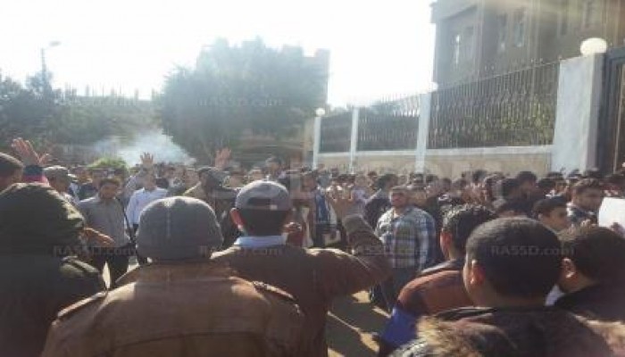 فعالية لـ "طلاب ضد الانقلاب" بجامعة ‫‏الأزهر‬ فرع تفهنا الاشراف ب‏الدقهلية‬