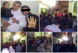 الغربية: احتفالية بخروج معتقل تتحول إلى تظاهرة منددة بحكم العسكر بالمحلة الكبرى