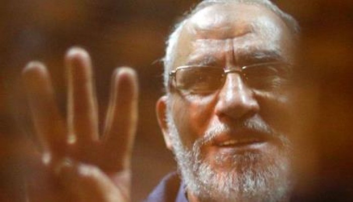 "هزليات قضاء السيسي".. تأجيل محاكمة د. بديع و190 أخرون بـ"اقتحام قسم العرب" الملفقة