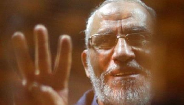 "هزليات قضاء السيسي".. تأجيل محاكمة د. بديع و190 أخرون بـ"اقتحام قسم العرب" الملفقة