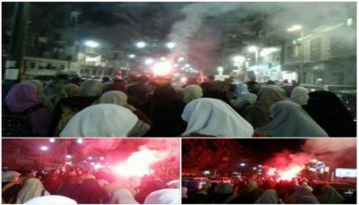 مسيرة مفاجئة لطلاب ضد الانقلاب بأسيوط تندد باعتقال الطلاب من الحرم الجامعي