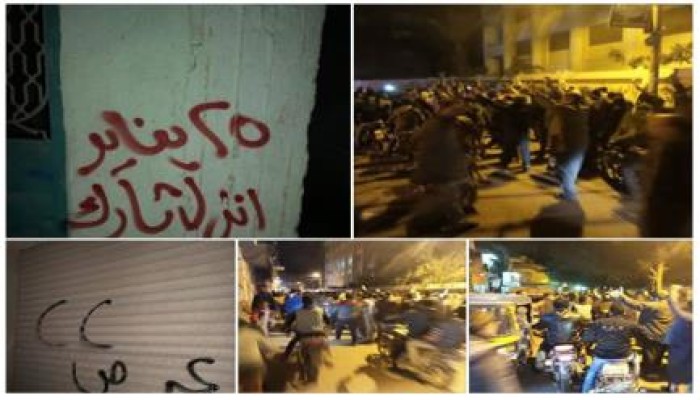 مسيرة حاشدة لتحالف دعم الشرعية بمنيا القمح بالشرقية
